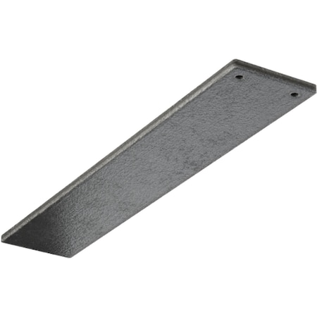 Ekena Millwork 3"W x 16"D Logan Hidden Support Steel Bracket w/ 12" Support Depth, Antiqued Pewter BKTM03X16LOAPW